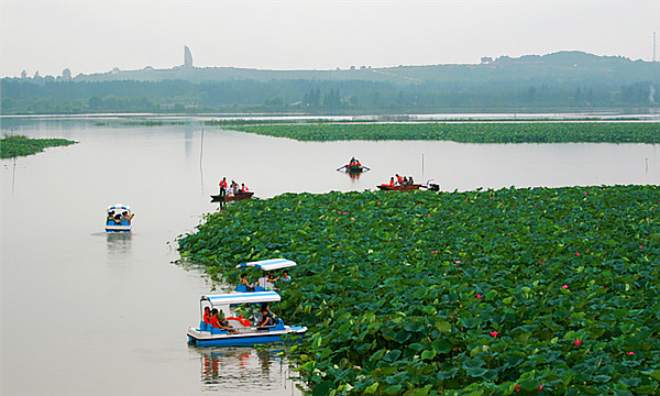 枣庄旅行社推荐美图：微山湖四季美景