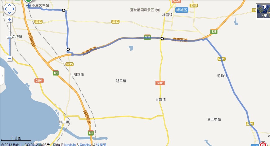 枣庄旅行社整理枣庄站到台儿庄古城