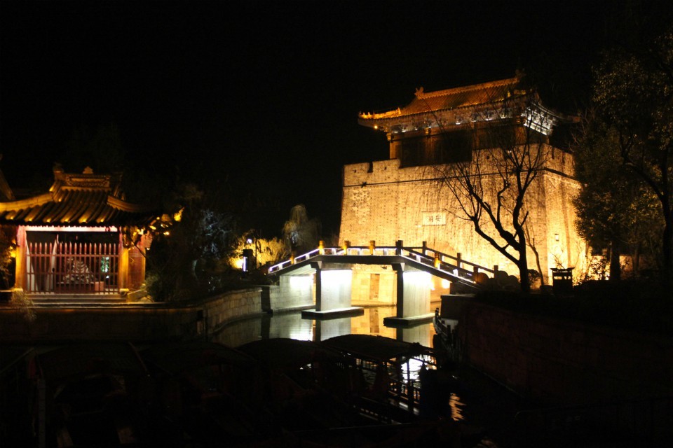 枣庄旅行社整理台儿庄古城美景